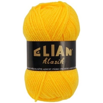 VSV Pletací příze Elian Klasik 184 - žlutá