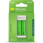 Gp batteries Зарядно GP BATTERIES E211 + 2 * 2100mAh AA, За 2 броя, NiMH (GP-C-E211-2AA-2100) - zettabytex Зарядно за батерии