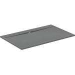 Ideal Standard i. life Ultra Flat S правоъгълно душ корито, асфалтово сиво, 160x100 см (T5232FS)