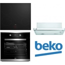 Set Beko BIM25302X + HII64400MT + CTB6407X