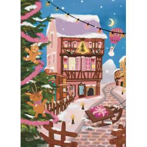 Pieces & Peace - Puzzle Colmar Christmas Market - 500 piese