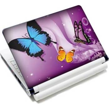 Samolepka, skin Huado na notebook 12"-15,6" Motýle vo fialovej Huado K15-15907