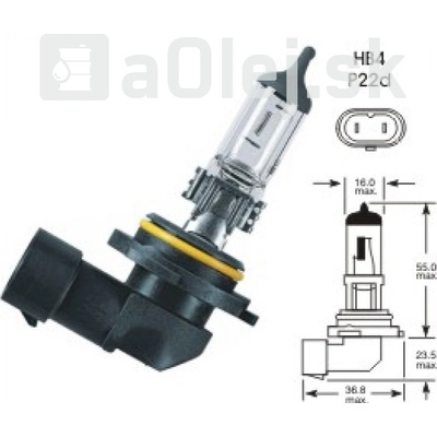 Elta HB4 P22d 12V 51W