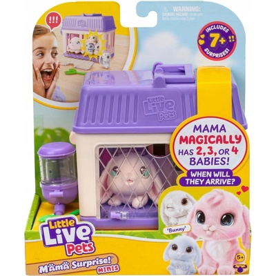 Moose Toys Little Live Pets Mama Surprise! Minis Bunnies