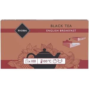 Rioba Английски чай за закуска rioba 100 бр