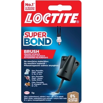 HENKEL Лепило, четка, 5 g, HENKEL "Loctite Super Bond" 2956710 (2956710)