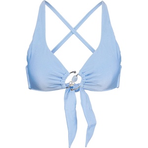 Seafolly Бикини горнище Seafolly Palermo Multi Fit Longline Tri Bra Bikini top - Powder Blue - размер 44 (EU) (150-6653-0117)