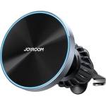 JOYROOM Поставка за радиаторa на кола с безжично зареждане за iPhone с Magsafe - Joyroom JR-ZS240 Pro Magnetic Wireless Vent Car Charge Holder 15W (черен) (JR-ZS240)