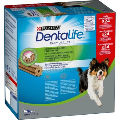 Purina Dentalife Medium мултипакет 8 х 69 г