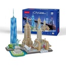 CubicFun 3D puzzle CityLine panorama New York 123 ks