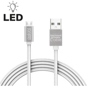 Delight 55442M-WH USB-MICROUSB КАБЕЛ (55442M-WH)