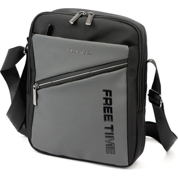 Pierre Cardin pánské crossbody 8155 ALAN06 popelavá