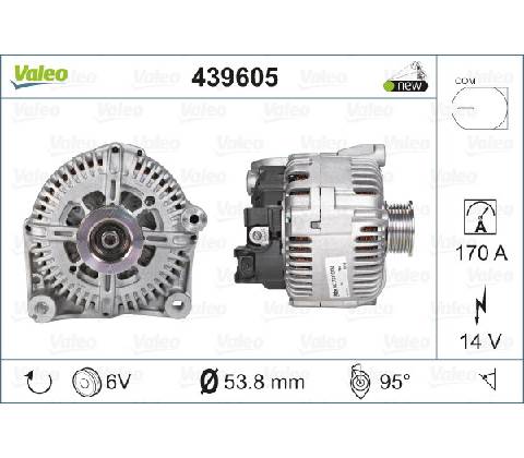 Alternátor VALEO 439605
