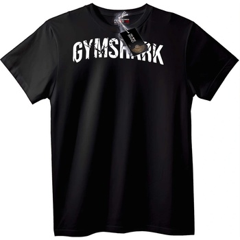 NOONEBRAND Тениска Gymshark Лого Черна - 2XL, Black