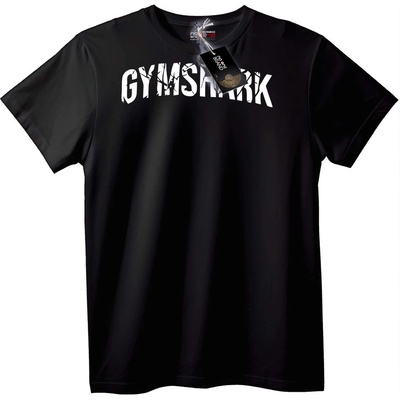 NOONEBRAND Тениска Gymshark Лого Черна - 2XL, Black