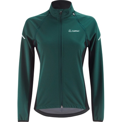 Löffler Дамско ветрозащитно яке за колоездене Löffler Women's Bike Zip-Off Jacket San Remo Ab Light Cycling jacket - Forest - размер 40 (EU) (151-0832-0114)