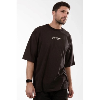 Image 1 of Hype Тениска Hype Men's Oversized Regular Fit T-Shirt - Black