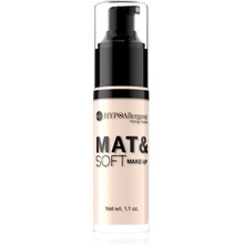 Bell Hypoallergenic Mat&Soft ľahký zmatňujúci make-up 00 Alabaster 30 ml