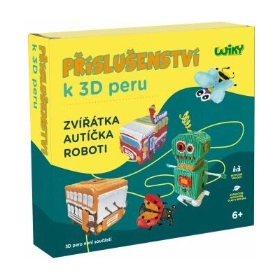 Chodící roboti pro 3D pero WIKY - český obal