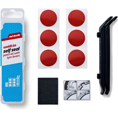 Weldtite Self Seal Red Devils lepení sada 7 ks + montpáky
