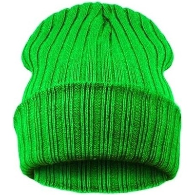 Blingstar zimní čepice Striped Blank Grass Green