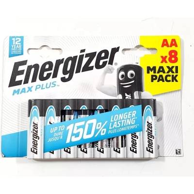 Energizer Alkaline MAX Plus AA 8ks 7638900437362