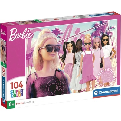 Clementoni Детски пъзел Clementoni от 104 части - Барби (вариант 1) (25752)