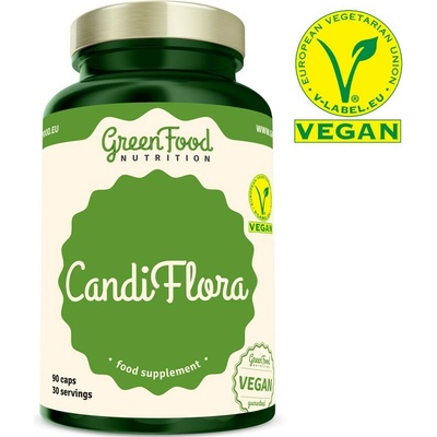 GreenFood nutrition CandiFlora 90 kapsúl