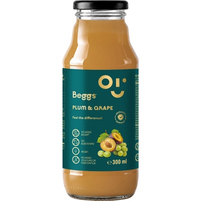 Beggs nápoj hroznové víno & slivka 300 ml
