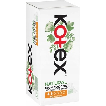 Kotex Liners Natural Normal 20 ks