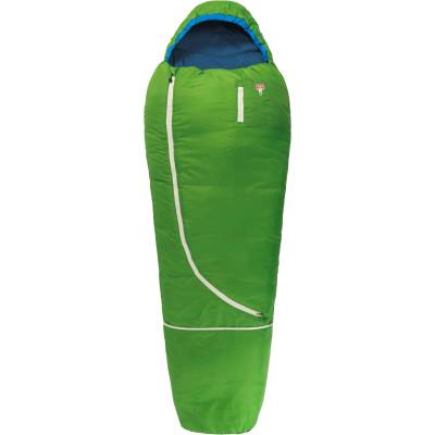 Grüezi bag Детски спален чувал Grüezi bag Biopod Wolle Kids World Traveller Kids' sleeping bag - Holly Green - размер bis 170 cm Körpergröße (516-0112-0211)