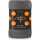 FARO Deka mikroplyš super soft tmavě šedá