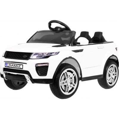 Mamido Elektrické autíčko športová Rapid Racer biela