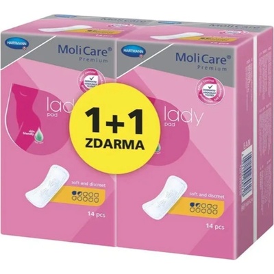 Molicare Lady 1,5 kapky 2 x 14 ks – Zboží Dáma