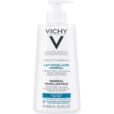 Vichy Purete Thermale Mineral Micelárne mlieko dry skin 400 ml