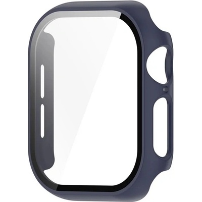gigapack Apple Watch Series 11 46mm / 10 46mm GIGAPACK Пластмасова рамка, удароустойчива + защитно стъкло за дисплея, СИНЬО GP-162694 (GP-162694)