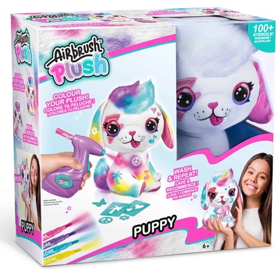 Canal Toys Творчески комплект Canal Toys Airbrush plush - Плюшена играчка за оцветяване, Сладко кученце (OFG 249)