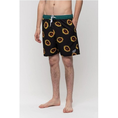 Santa Cruz kraťasy Sunflowers Swimshort Black