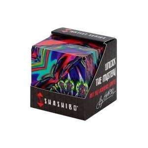 Shashibo Shape Changing Box - Award-winning, patented fidget cube with 36 rare earth magnets - transforms into over 100 shapes (chaos) - Chaos