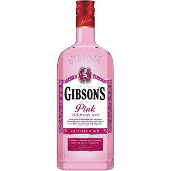 Gibson's PINK gin 37,5 % 0,7 l (čistá fľaša)