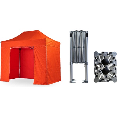 Tentino Big Hexagon EXTREME 2 x 3 m oranžová