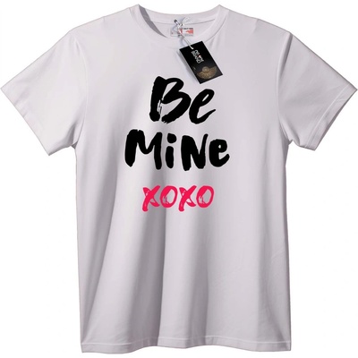 NOONEBRAND Тениска Бъди мой XOXO - XL, Black