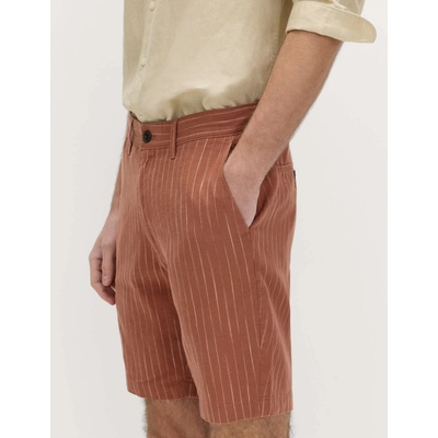 Marks & Spencer Чино шорти от лнена смес Marks & Spencer кафяво Marks & Spencer | Kafyav | МЪЖЕ | 38 MID