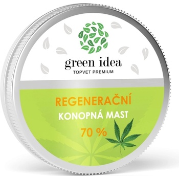 Green Idea regenerační konopná mast 70% 100 ml