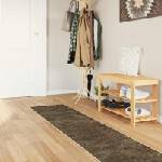 vidaXL Каса за килим MARSA Леснозелен 50 x 350 см Полиестер и PVC (42023136)