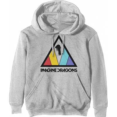 Imagine Dragons mikina Triangle Logo Grey