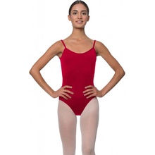 Lulli trikot na špagetové ramienka LUB217 tm. červený