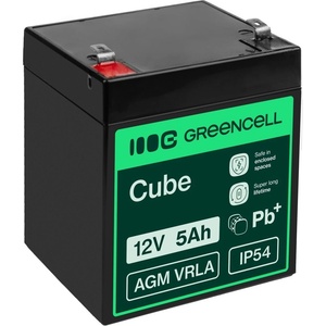 Green Cell 12V 5Ah AGM27