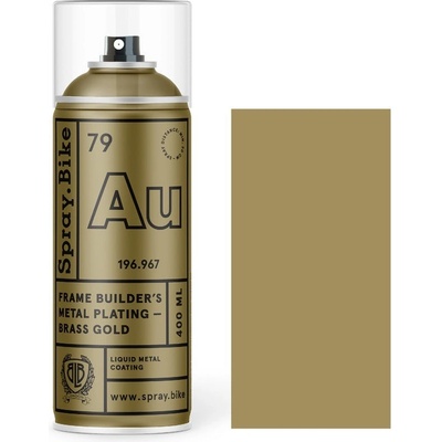 SprayBike Metal Plating 400 ml brass gold