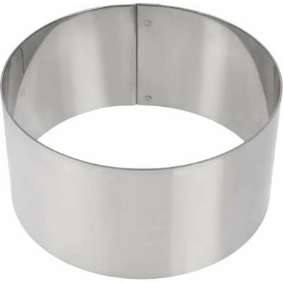 Gastrofans Nerezový ráfek na dezerty Matfer Bourgeat Ø 12 cm výška 6 cm